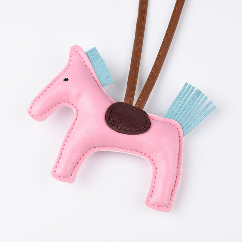 Wholesale PU Cotton Pony Bracelet Car Multi-function Key Chain